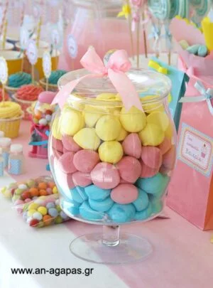 Γυάλα  κηροστάτης  με  βάση 