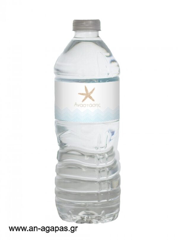 Ετικέτα  νερού  Blue  Starfish