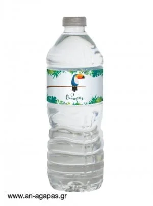 Ετικέτα  νερού  Tropical  Jungle   