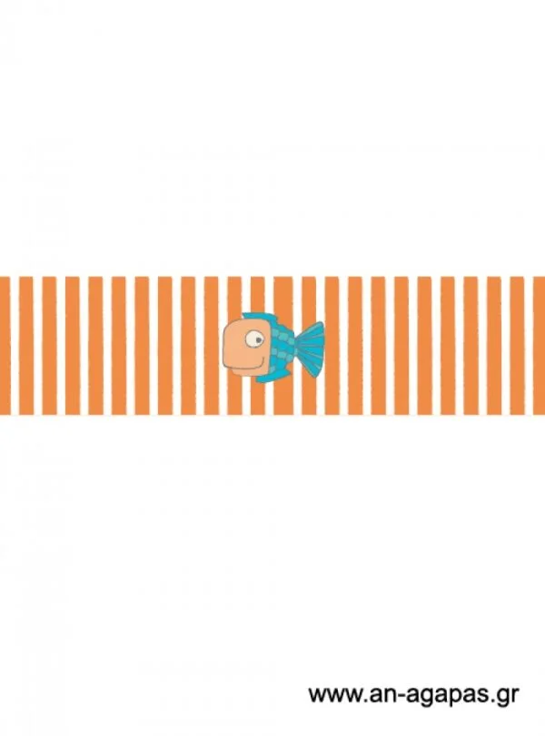 Ετικέτα  νερού  Ψαράκι