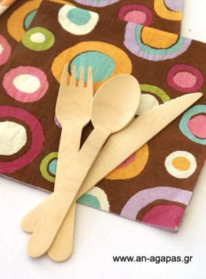 Σετ ξύλινα μαχαιροπίρουνα 