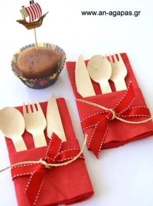 Σετ ξύλινα μαχαιροπίρουνα