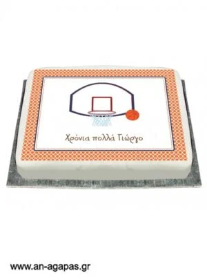 Διακόσμηση  τούρτας  Basket 