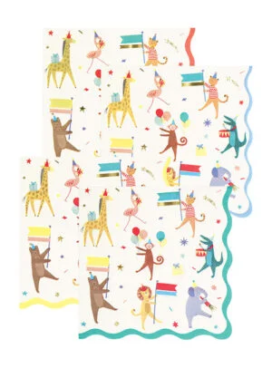 Χαρτοπετσέτα Φαγητού Animal Parade (16τμχ)