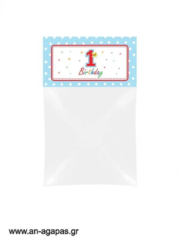 Bag  Toppers  1st  Birthday  Boy