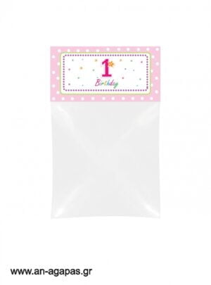 Bag  Toppers  1st  Birthday  Girl