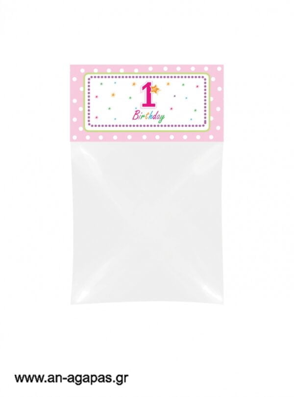 Bag  Toppers  1st  Birthday  Girl