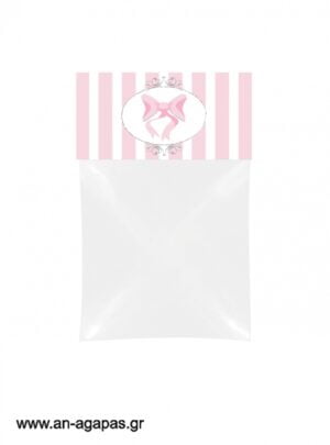 Bag  Toppers  Ροζ  Πουά