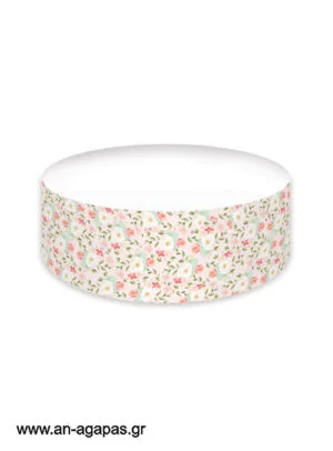 Cake banner Blooming Garden