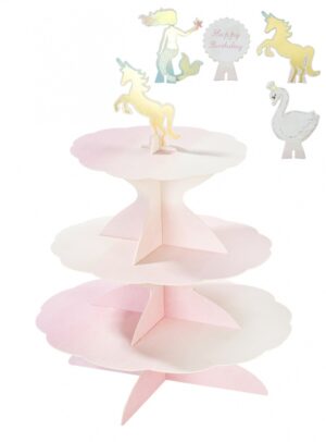 Cake  Stand  We  ♥  Pastels,  6τμχ  (2stands  &  4toppers)