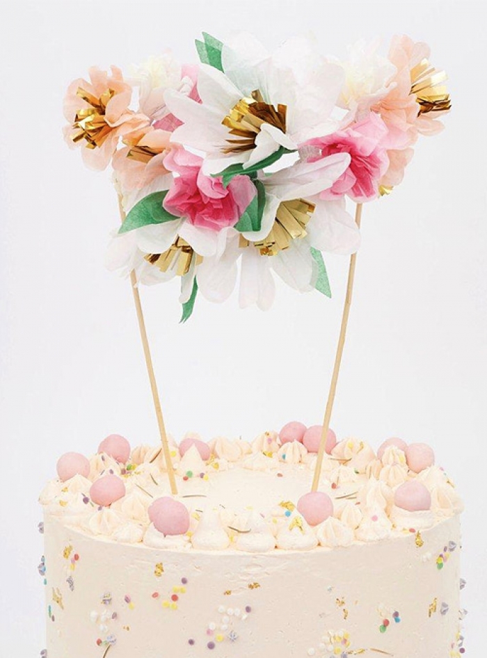 Cake  Topper  Flower  Bouquet