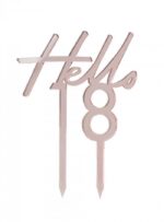 Cake Topper Hello 18