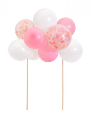 Cake  Topper  Pink  Balloon