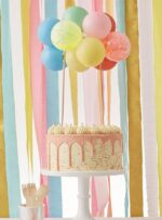 Cake  Topper  Rainbow  Balloon