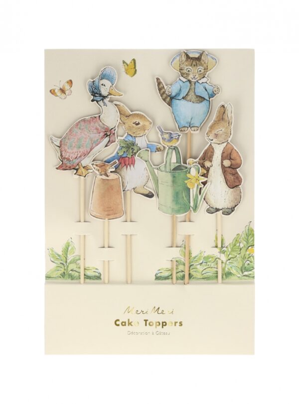 Cake  Toppers  Peter  Rabbit  &  Friends,  6τμχ