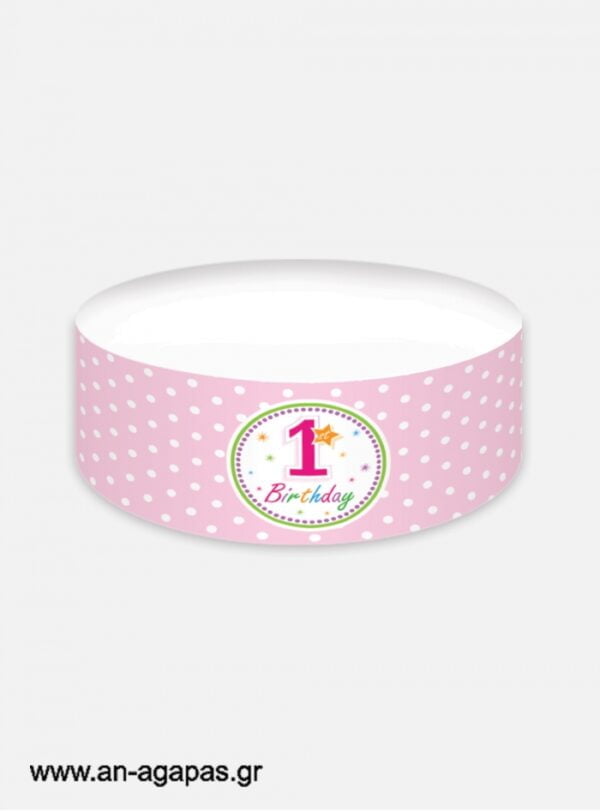 Cake  banner  1st  Birthday  Girl