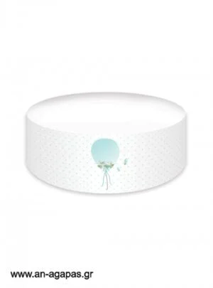 Cake  banner  Balloon  Blue 