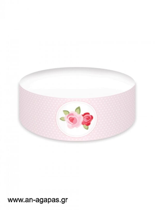 Cake  banner  Blossom  in  Pink