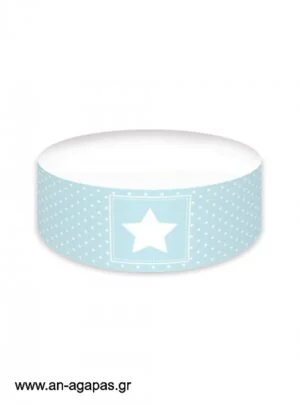 Cake  banner  Blue  Star 