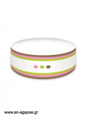Cake  banner  Bold  Dots  Girl 