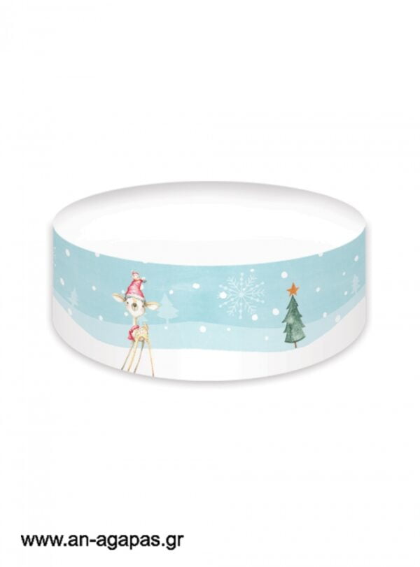 Cake banner Christmas Baby Deer