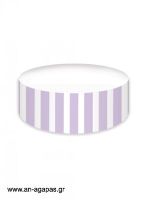 Cake  banner  Lavender  Dots  &  Stripes
