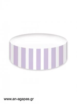Cake  banner  Lavender  Dots  &  Stripes 