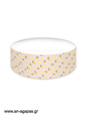 Cake banner Lemon in Pink
