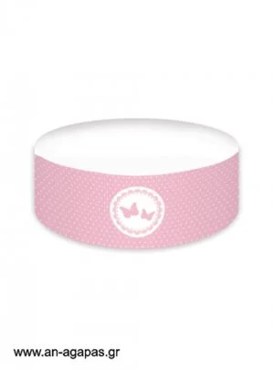 Cake  banner  Pink  Butterflies 