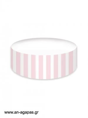 Cake  banner  Pink  Dots  &  Stripes 