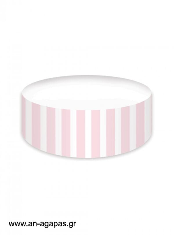 Cake  banner  Pink  Dots  &  Stripes
