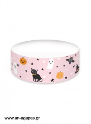 Cake banner Pink Halloween