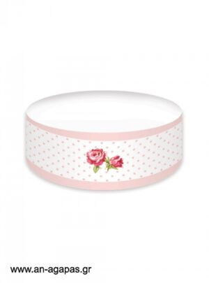 Cake  banner  Romantic  Flowers