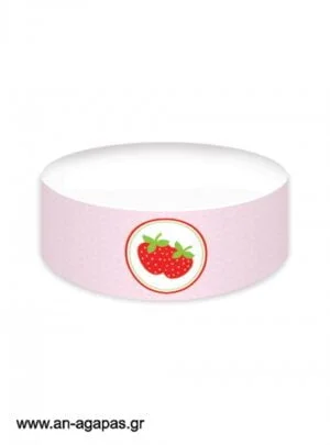 Cake  banner  Strawberry 