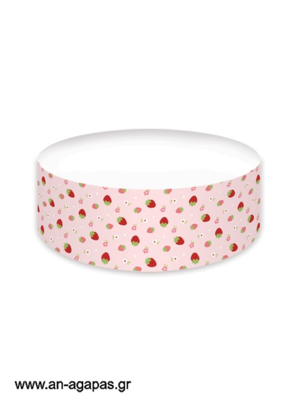 Cake banner Strawberry