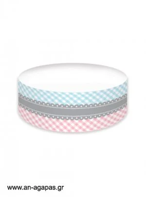 Cake  banner  Twin  Teddies 