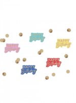 Confetti Multi-Coloured Happy Birthday
