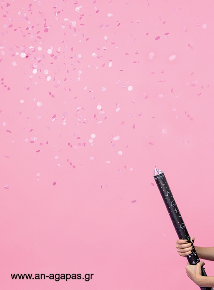 Confetti Κανονάκι-Gender Reveal Ροζ