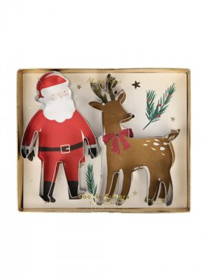 Cookie Cutters Santa & Reindeer, 2τμχ