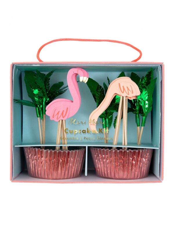 Cupcake  Kit  Flamingo