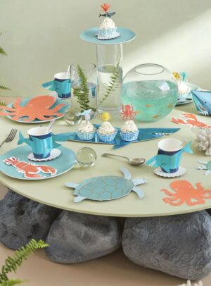 Cupcake Kit Octopus & Shark (24τμχ)