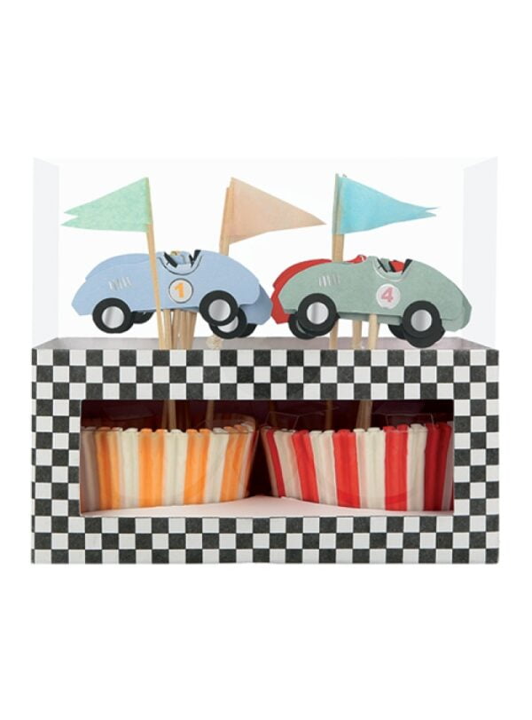 Cupcake Kit Race Cars (24τμχ)