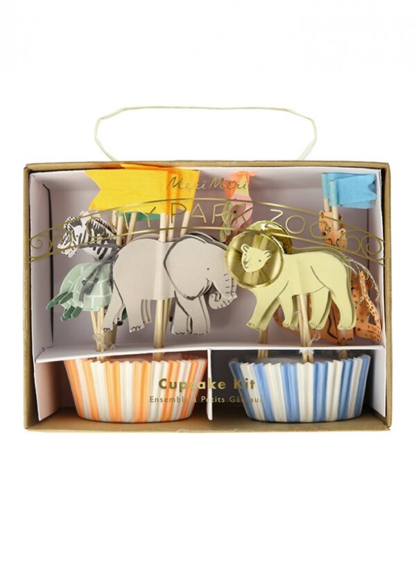 Cupcake  Kit  Safari  Animals
