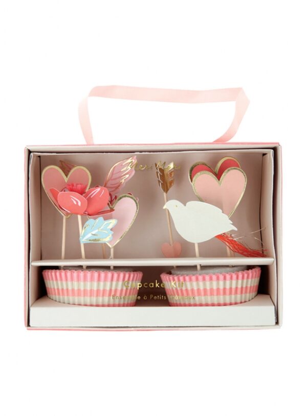 Cupcake Kit Valentine (24τμχ)
