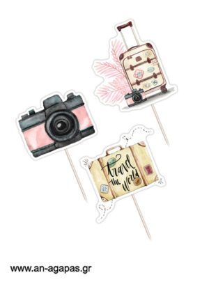 Cupcake Toppers Around the World