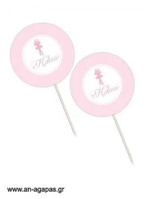 Cupcake  Toppers  Ballet  Princess 
