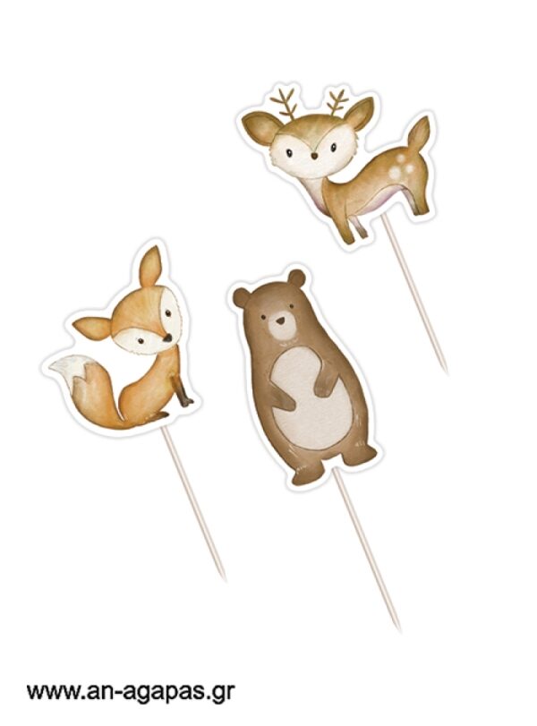 Cupcake Toppers Forest Fun