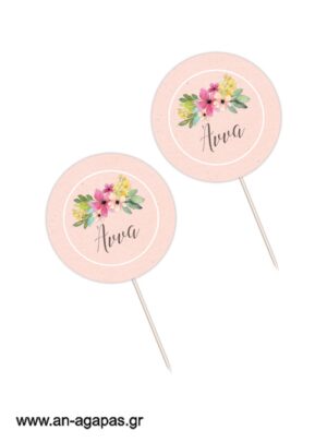 Cupcake Toppers Rosalie Bloom