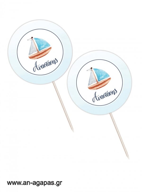 Cupcake  Toppers  Seabird