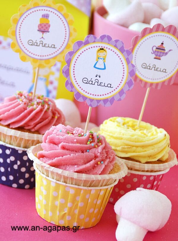 Cupcake Toppers Sweet Girl